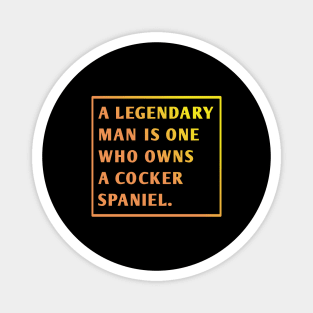 Cocker Spaniel Magnet